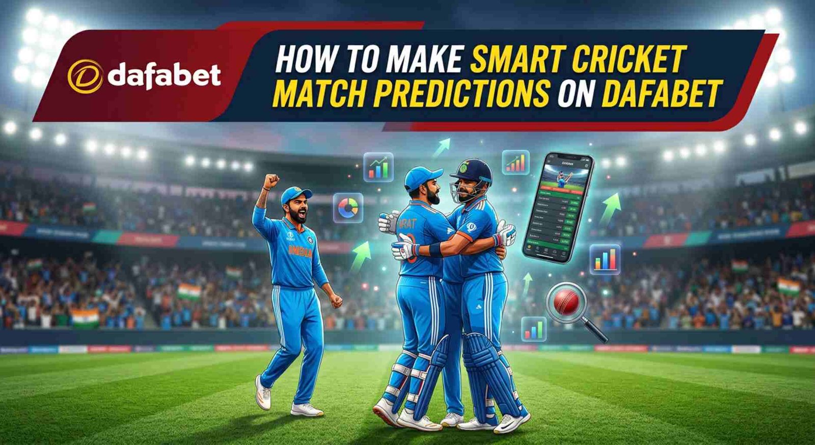 How to Make Smart Cricket Match Predictions on Dafabet