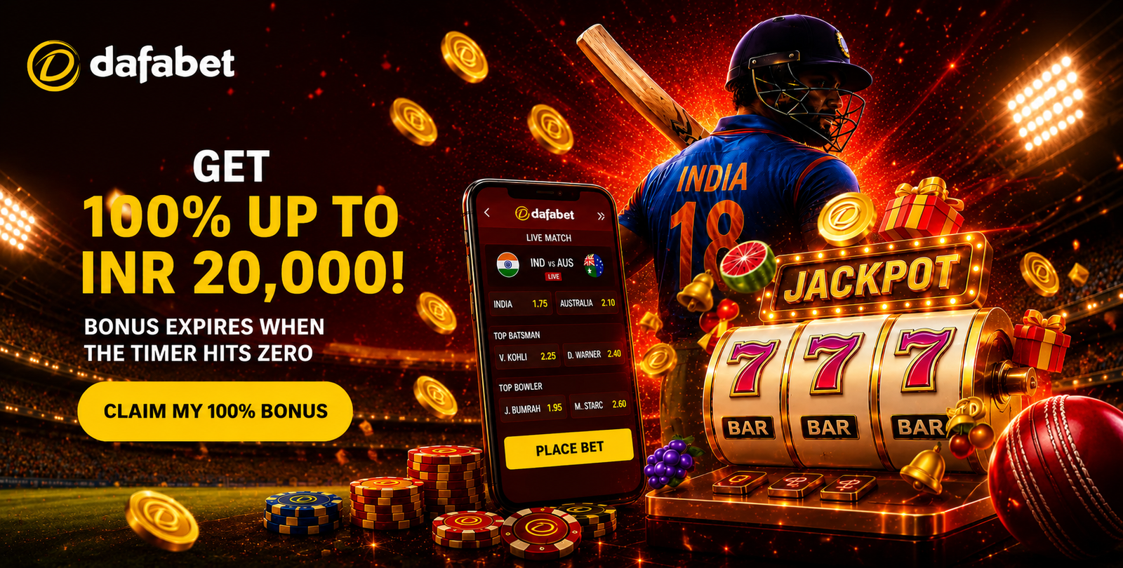 Dafabet Bonus Offer