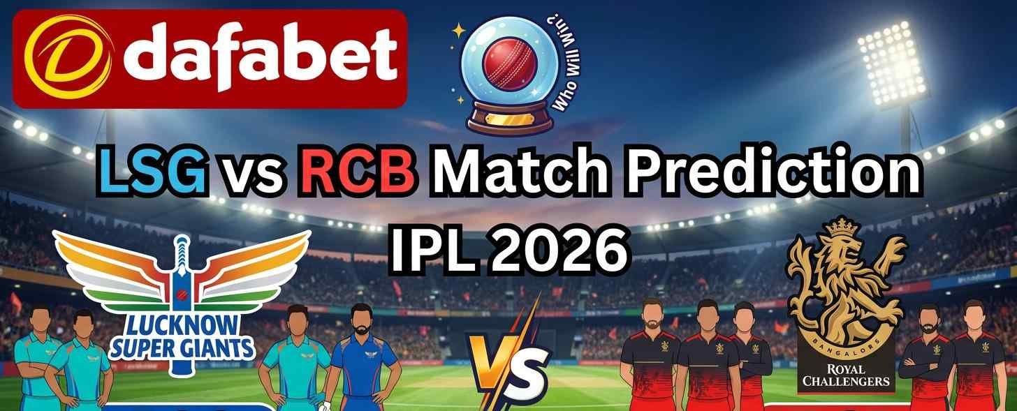 LSG vs RCB Match Prediction IPL 2026