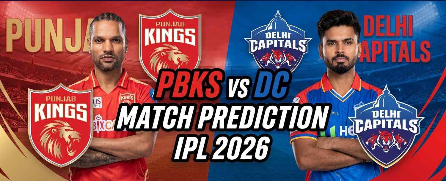 PBKS vs DC Match Prediction IPL 2026