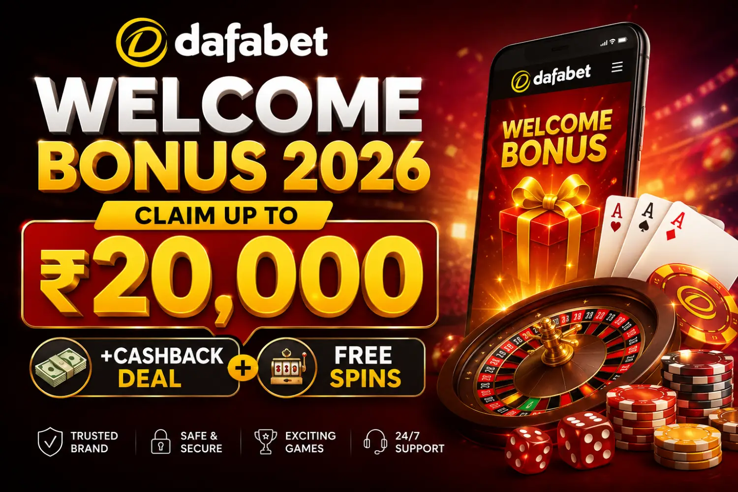 Dafabet Welcome Bonus 2026
