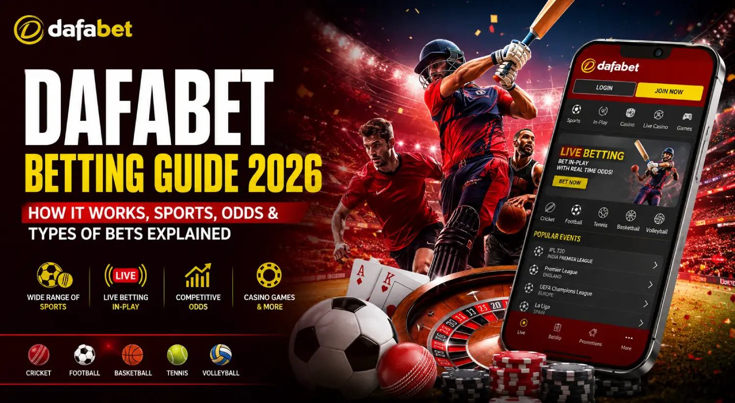 Dafabet Betting Guide 2026