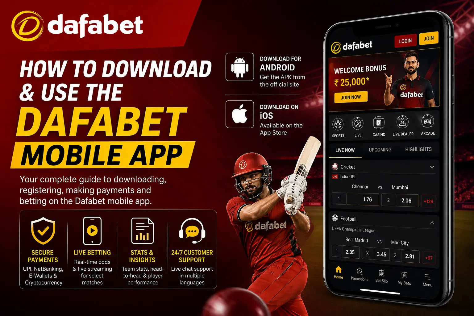 Dafabet Mobile App
