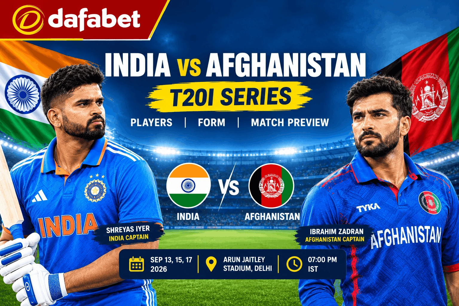 India vs Afghanistan T20I