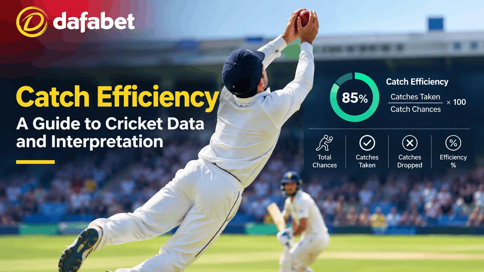 Catch Efficiency in Cricket